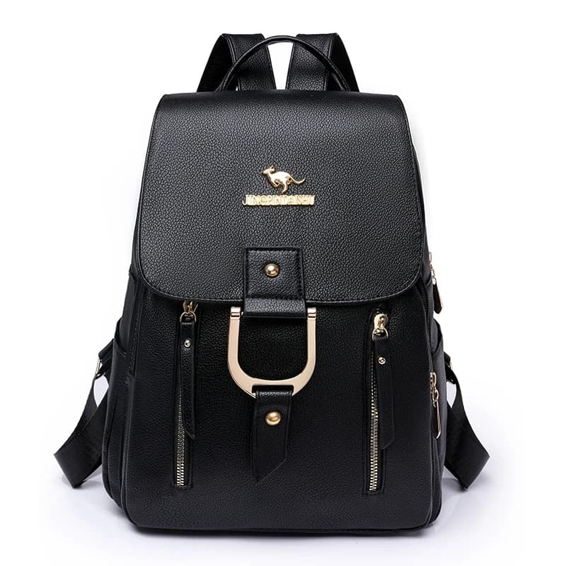 Leather Fahion Women Backpack Outdoor Travel Bag Large Capactiy Girl Schoolbag Daily Knapack Mochila Feminina Sac A
