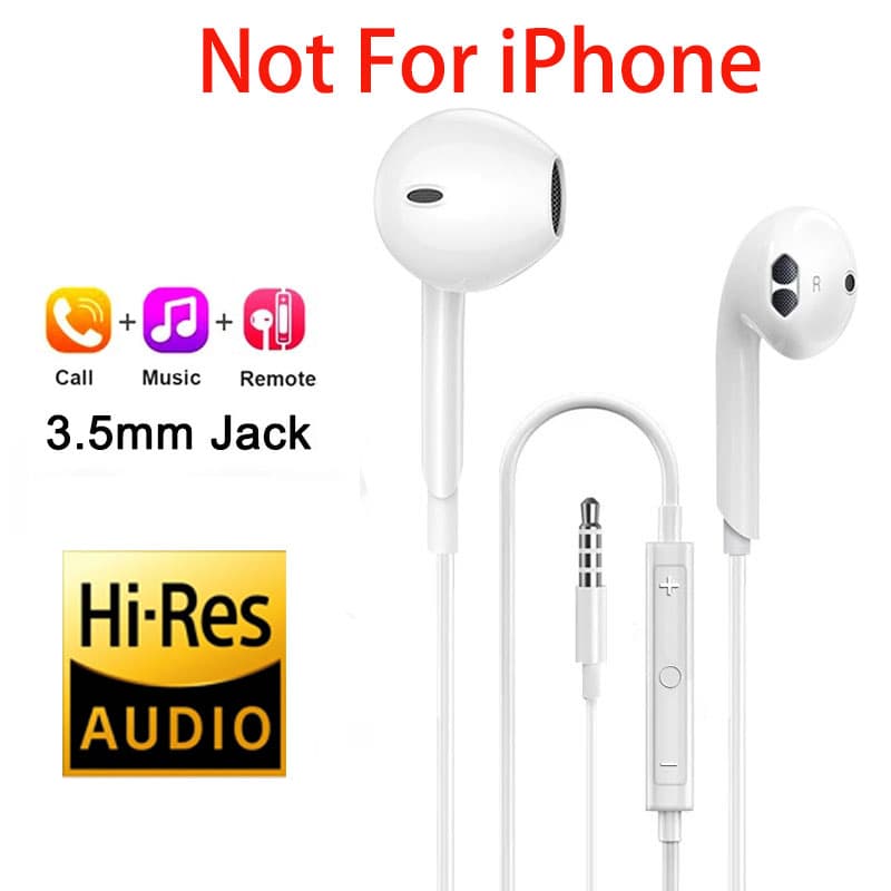 Écouteurs intra-auriculaires d'origine pour iPad, iPhone 15, 17, 14, 13, 12, 11, 16 Pro Max Plus, USB-C, filaires, pour ordinateurs portables et tab