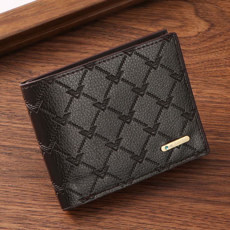 Men's Bags New Style PU Leather Wallet/card Holder For Men, Short Style.