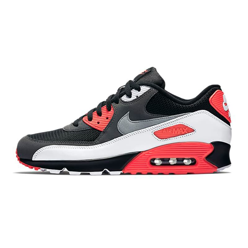 Chaussures de running légères et confortables pour hommes et femmes, rehaussées par un coussin d'air Nike AIRMAX90 rétro, un modèle très popula