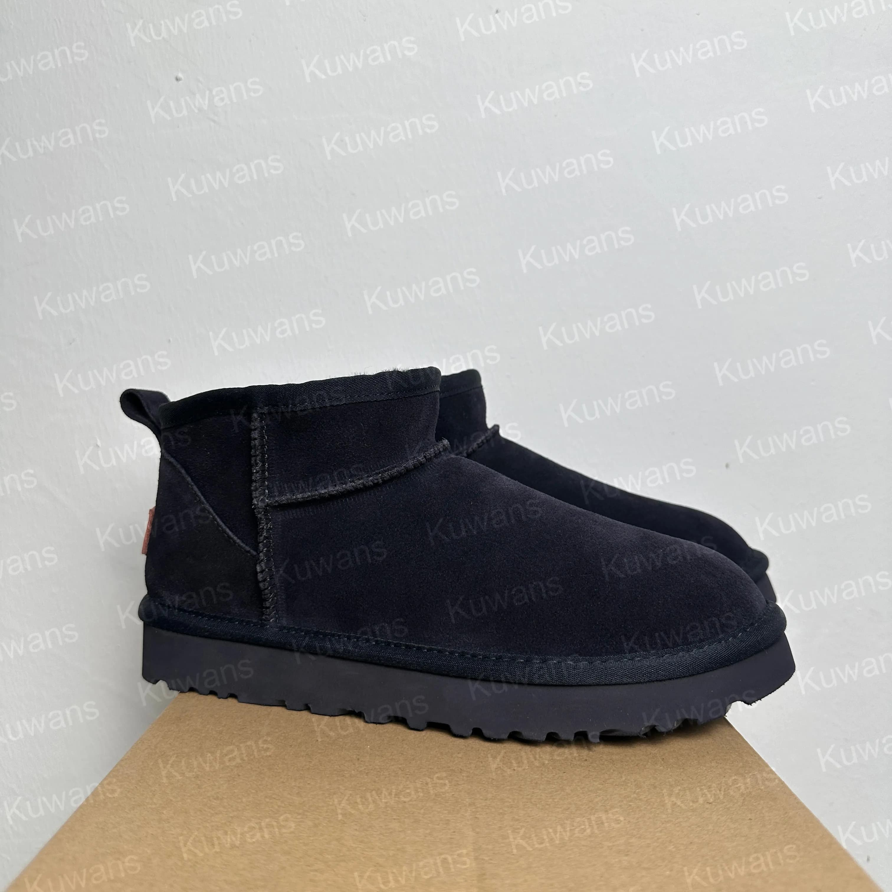 U GG Designer Classic Ultra Mini Bottes de Neige Plateforme Courte Femmes Hommes Fourrure Peau de Mouton Tasman Tazz Chesut Sable Graine de Moutarde