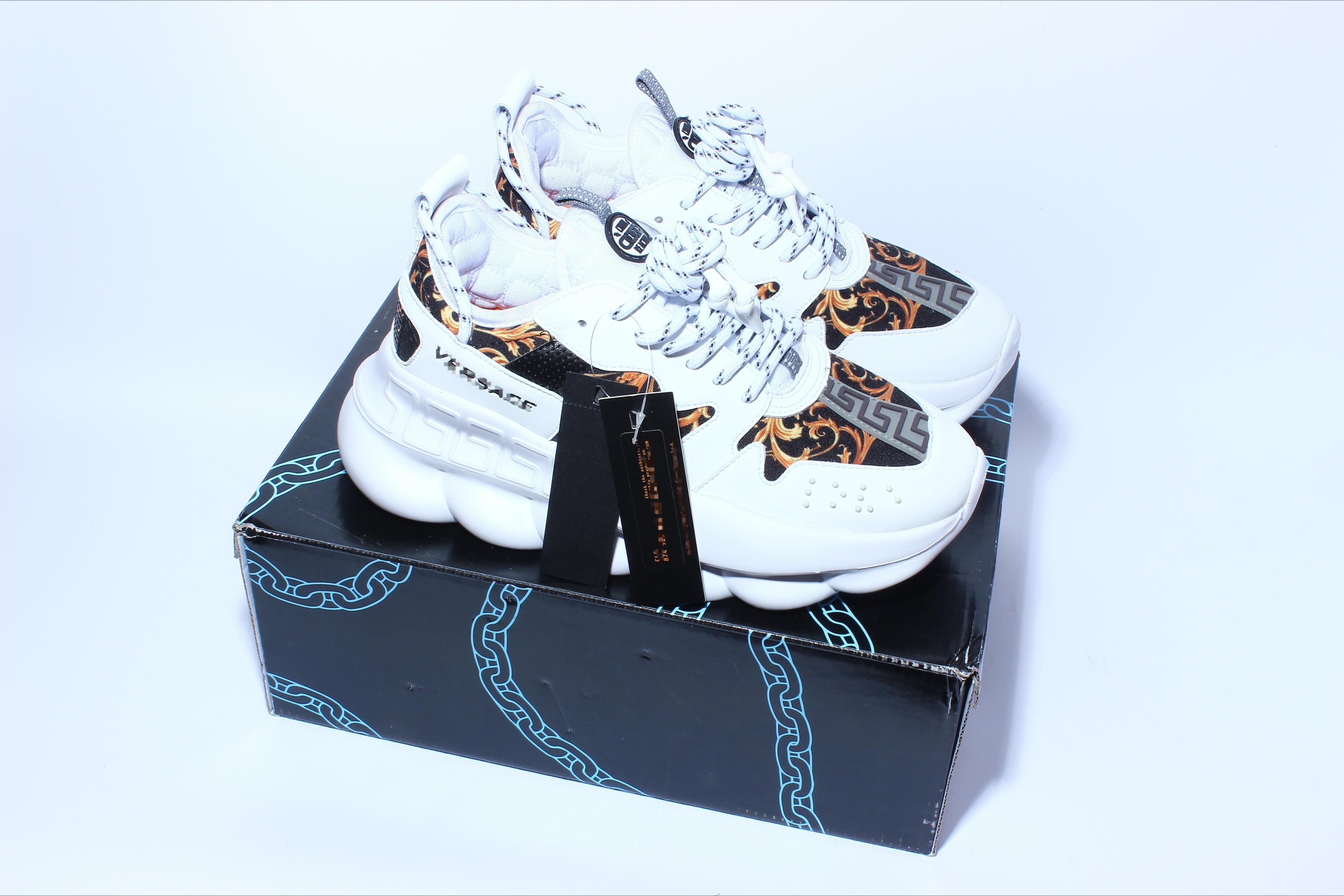 Chaussures décontractées haut de gamme, chaussures de sport italiennes réfléchissantes à haute chaîne, style papa, en cuir suédé multicolore