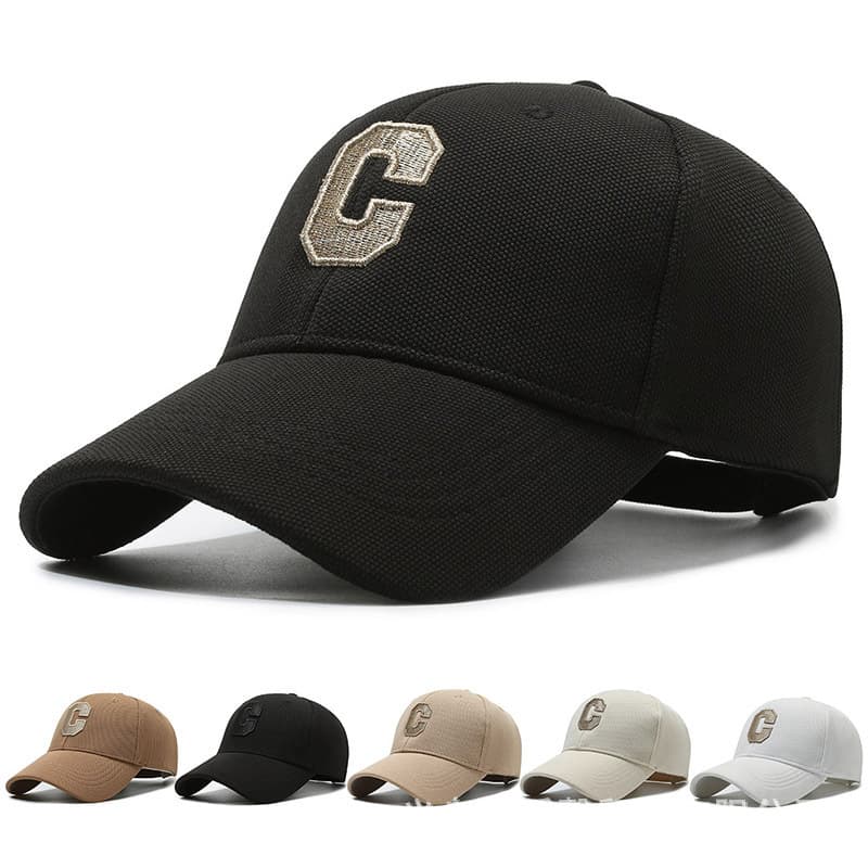 Baseball Cap For Men, General Purpose, Outdoor Sports, Korean Style Sun Hat, Casual Fashion, Ins Curved Brim, Face Revealing Small Duckbill Cap