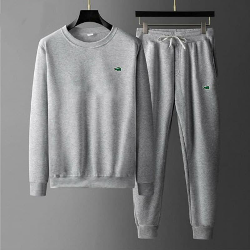 Sweat-shirt décontracté à col rond pour hommes, pantalon de survêtement, mode Jogging, vêtements de sport
