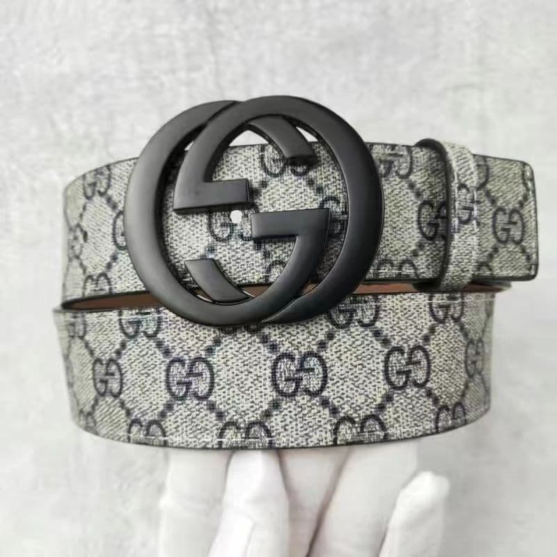 Ceinture universelle haut de gamme en cuir véritable de vachette à deux couches pour homme, style décontracté et tendance