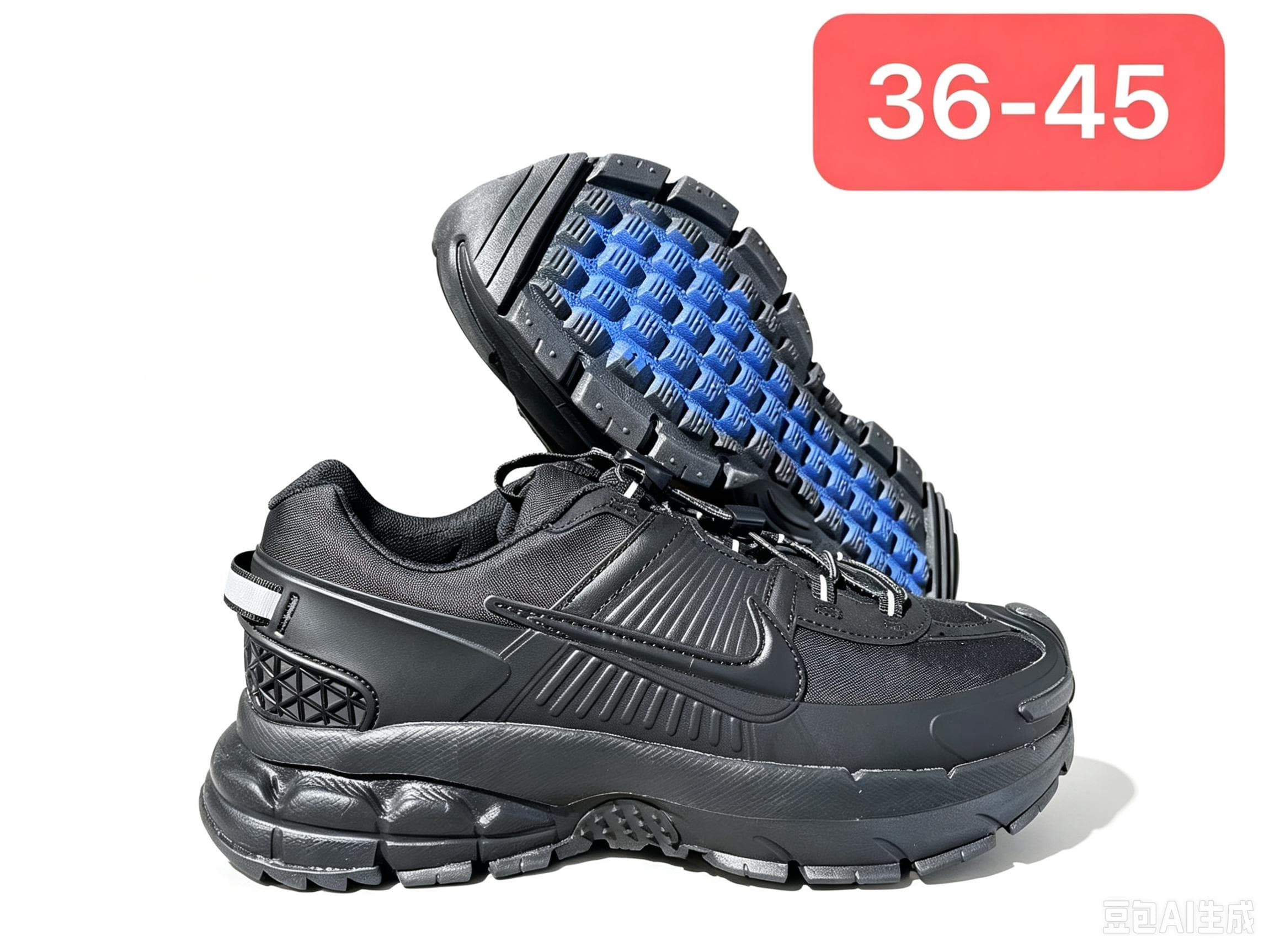 Baskets basses pour homme NIKE Zoom Vomero Roam, légères et robustes, pour le sport et les activités de plein air.