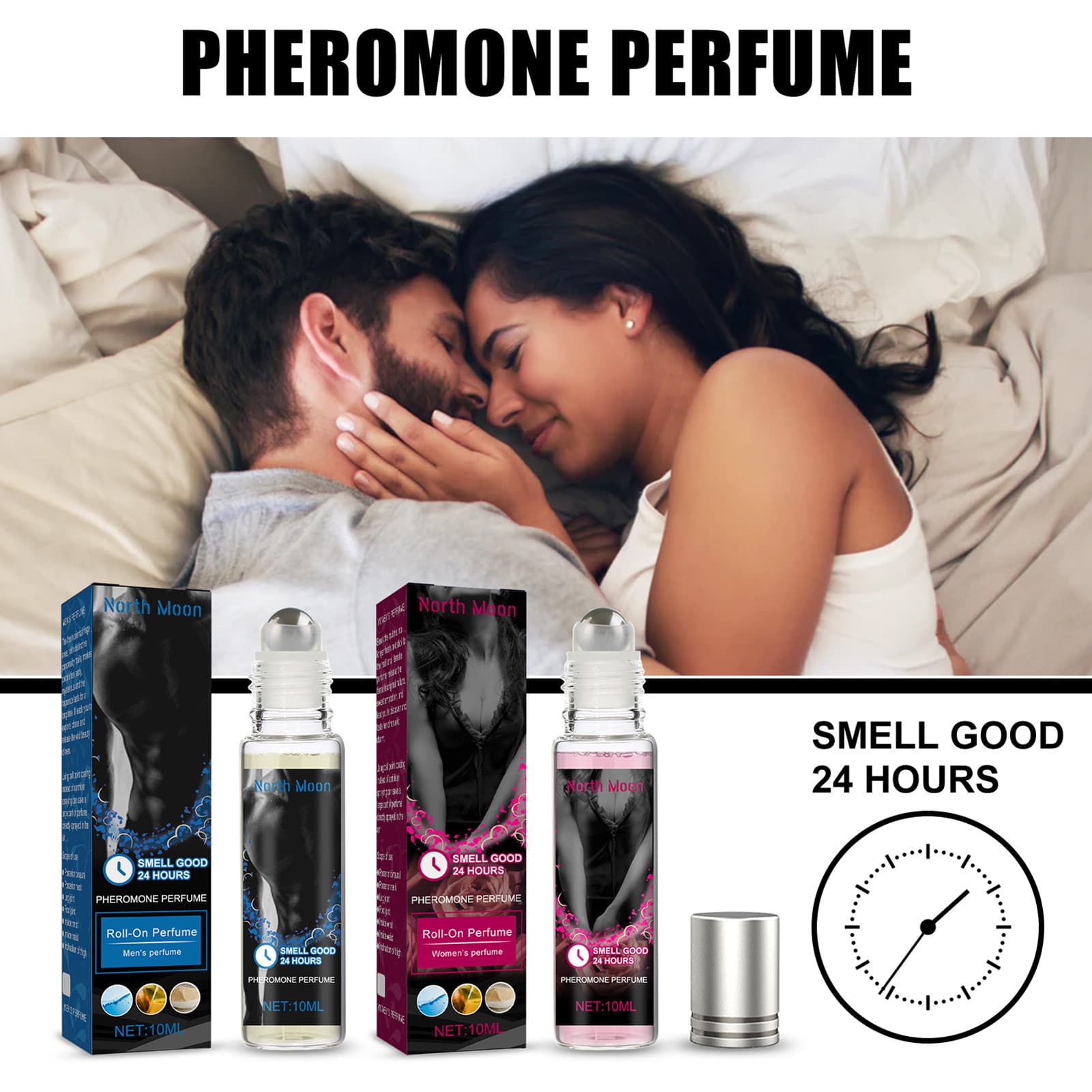 10ml Erotic Perfume Add Atmosphere Happiness Mild Pheromones Roll-on Perfume for Lover