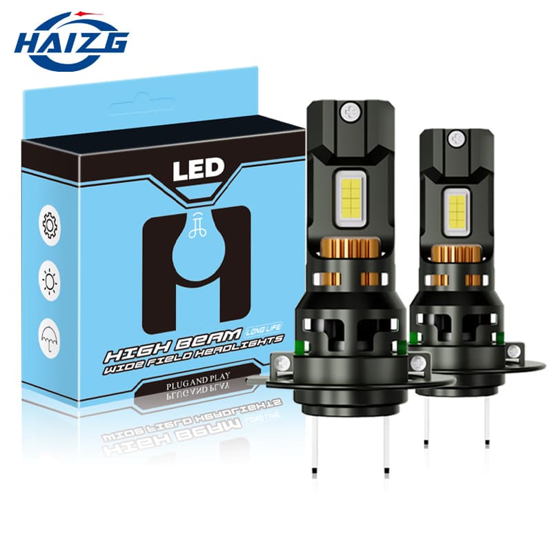 New Car Led Headlights High Power D9 Plug-in H7 H11 H4 Near And Far Light Integration