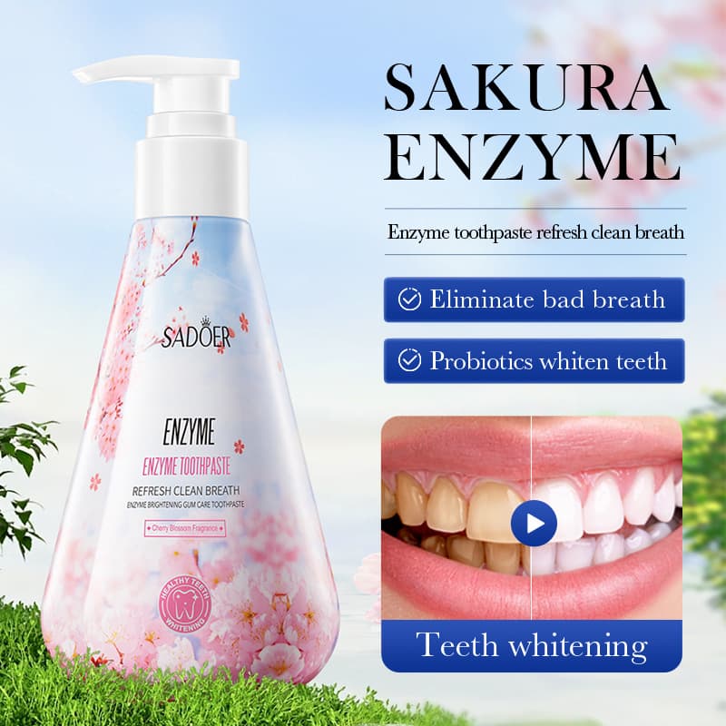 Whitening Gum Protection Toothpaste Cleans Teeth And Mouth