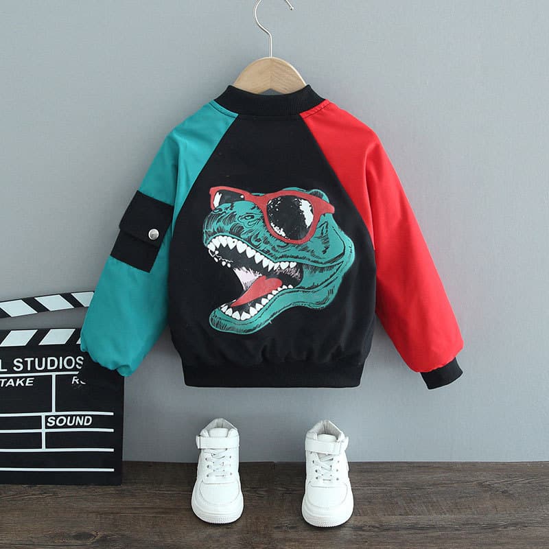 Mother&Kids Kids' jacket Boys' jacket Kids' Trenchcoat Large kids' top baseball uniform