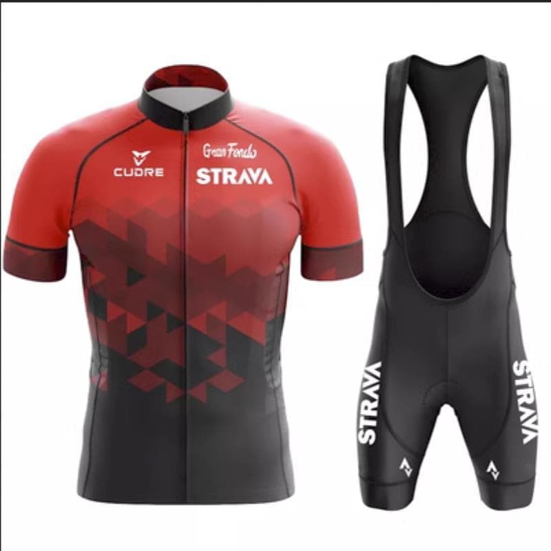 High-end Racing Suit Professional Road Breathable Short Sleeve Set Mountain Bike Event Special Quick-dry Cycling Jersey