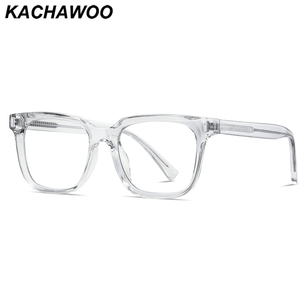Kachawoo Anti-Blaulicht-Brille TR90 Acetat Herren Quadratisches Brillengestell Für Damen Trend Koren-Stil Unisexe