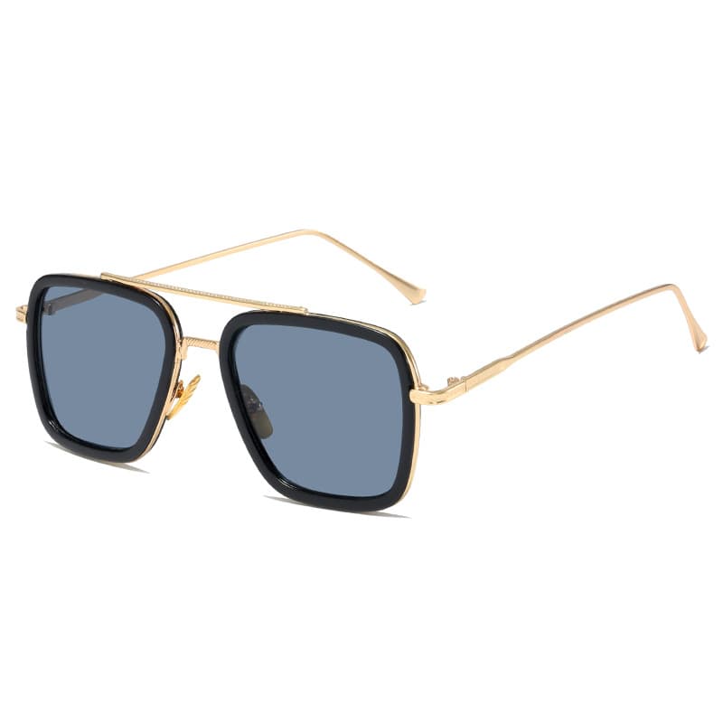 New Iron Men's Glasses Fashion Box Spider Man Same Style Sunglasses