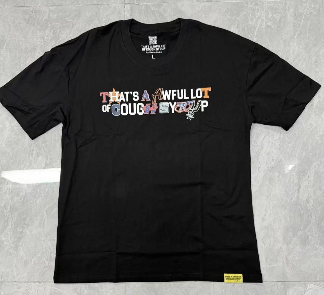 C'EST UNE QUANTITÉ ÉNORME DE SIROP CONTRE LA TOUX. C'est une marque tendance transfrontalière établie de longue date pour les t-shirts à manches