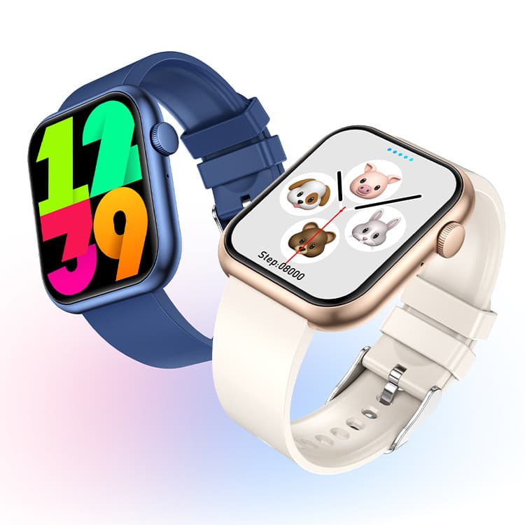 Smartwatch Square Screen Full Touch Fashionable Waterproof Sports Phone Watch For Men And Women