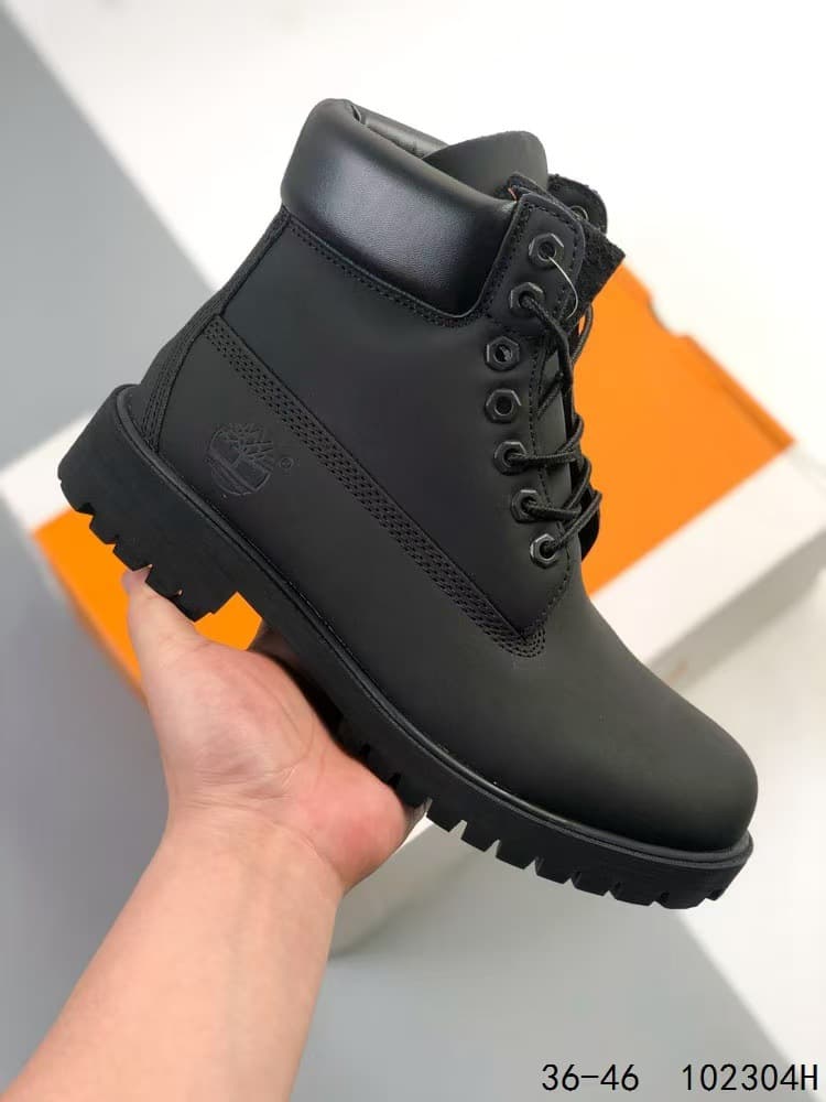 Bottes de neige montantes en cuir jaune Martin, collection automne/hiver 2026, pour hommes et femmes, indestructibles et imperméables.