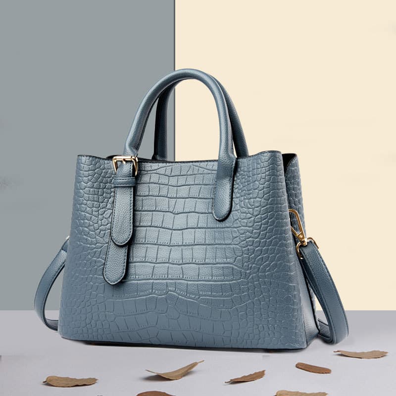 Crocodile Pattern Bag Women's Handbag 2024 New Tote Bag Commuter Large Capacity Women's Bag handbag