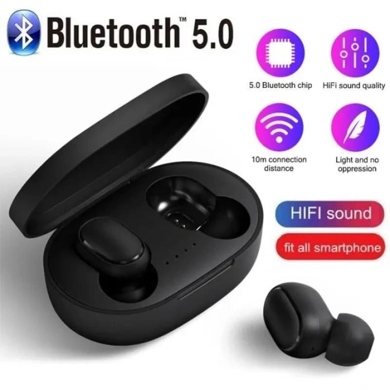 A6S TWS Wireless Headphones Bluetooth Earphone Sport Earbuds HIFI Headset With Mic For Phone