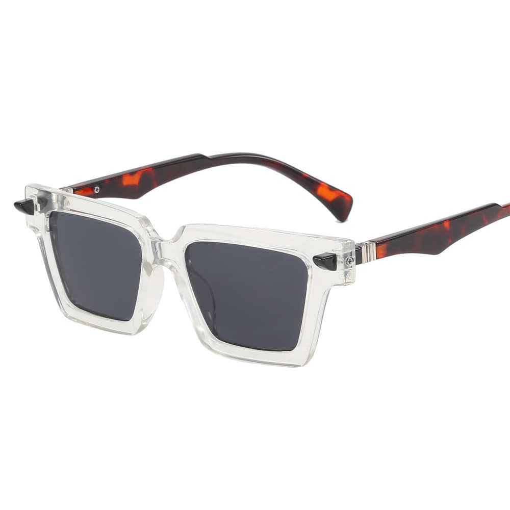 Men's Sunglasses Retro Fashion Square Sunglasses Trendy Square Frame Men And Women's Same Style Sunglasses Cross Border Anti Ultraviolet Glasses