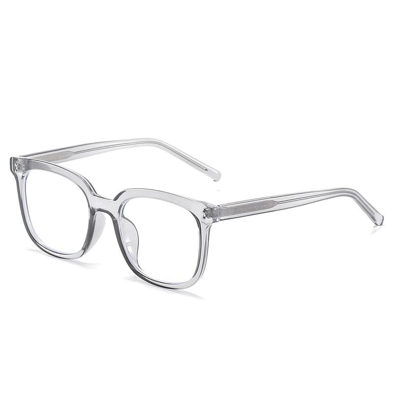 2023 Anti Blue Heart Insert Foot Women Korean Version Personalized Large Box Naked Street Photo Flat Light Glasses For