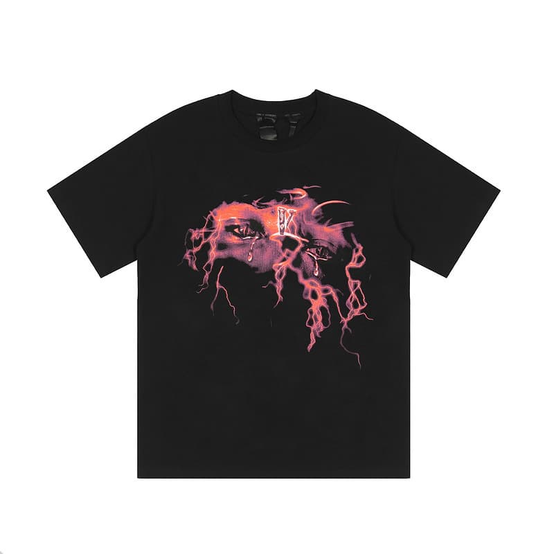 T-shirt unisexe à manches courtes imprimé, style décontracté et ample, avec imprimé original.