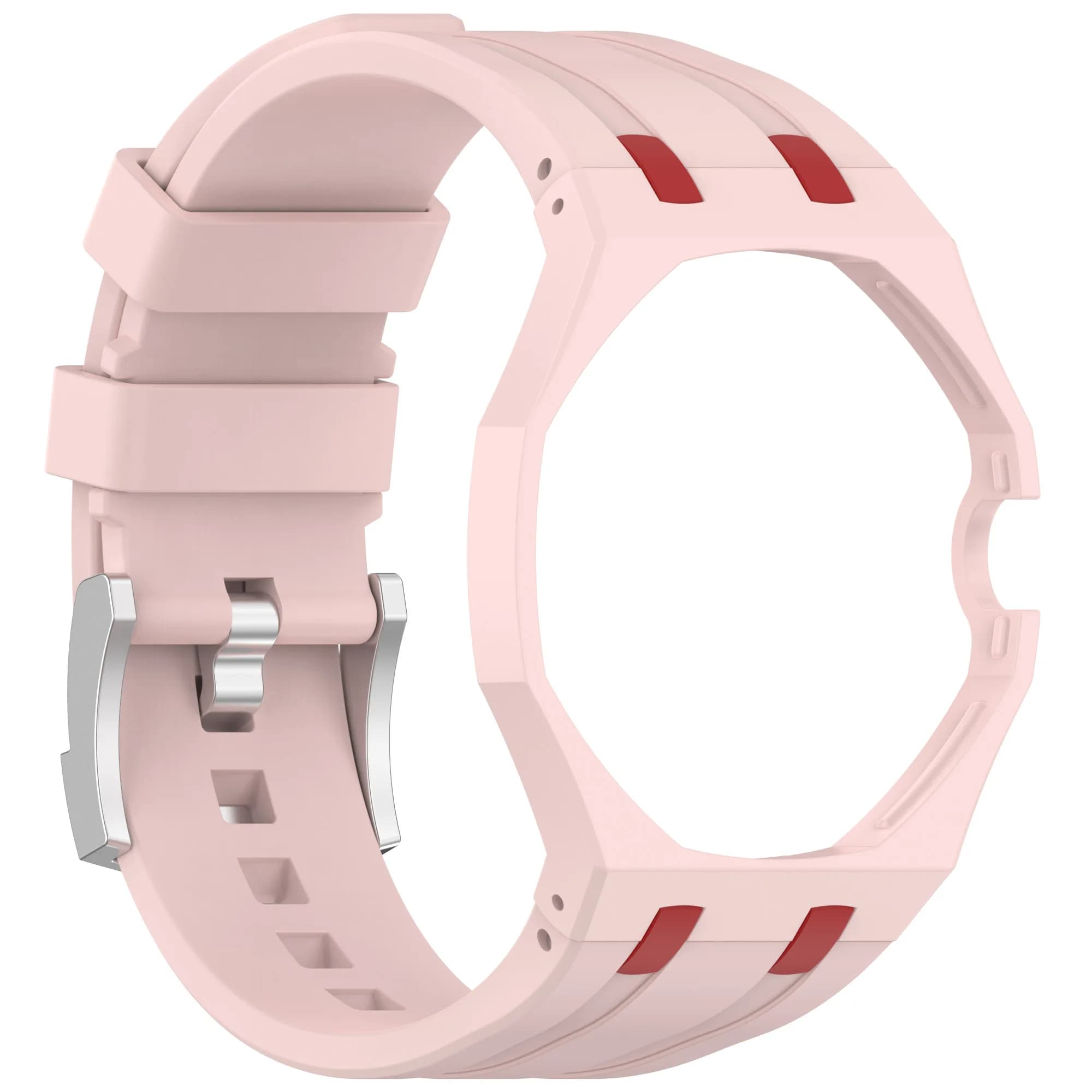 Étui en polycarbonate + bracelet en silicone pour montre de poche Swatch X AP Royal Pop transformable en montre-bracelet - Accessoires de modificati