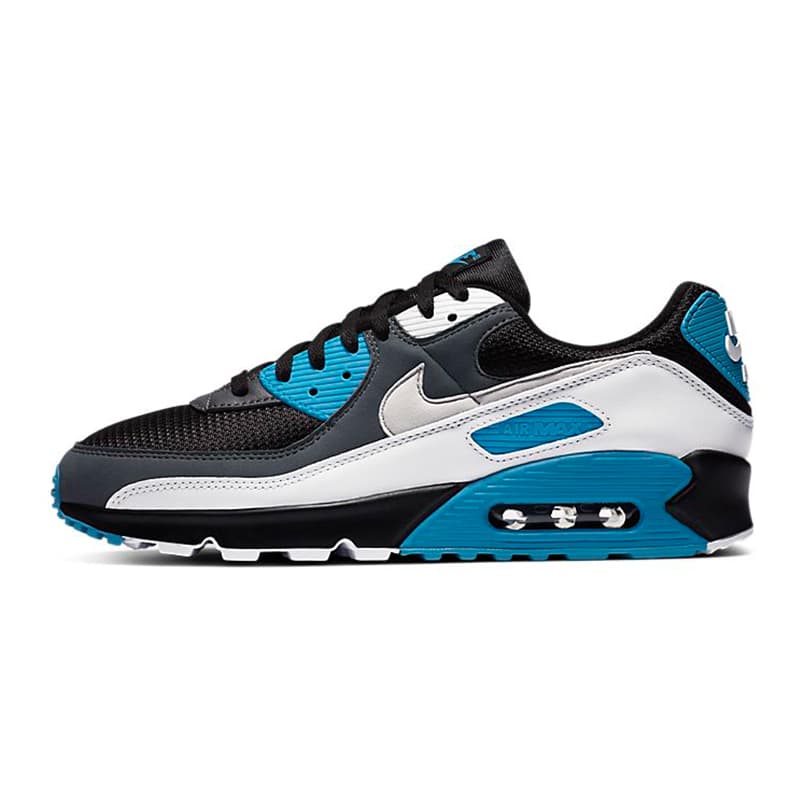 Chaussures de running légères et confortables pour hommes et femmes, rehaussées par un coussin d'air Nike AIRMAX90 rétro, un modèle très popula