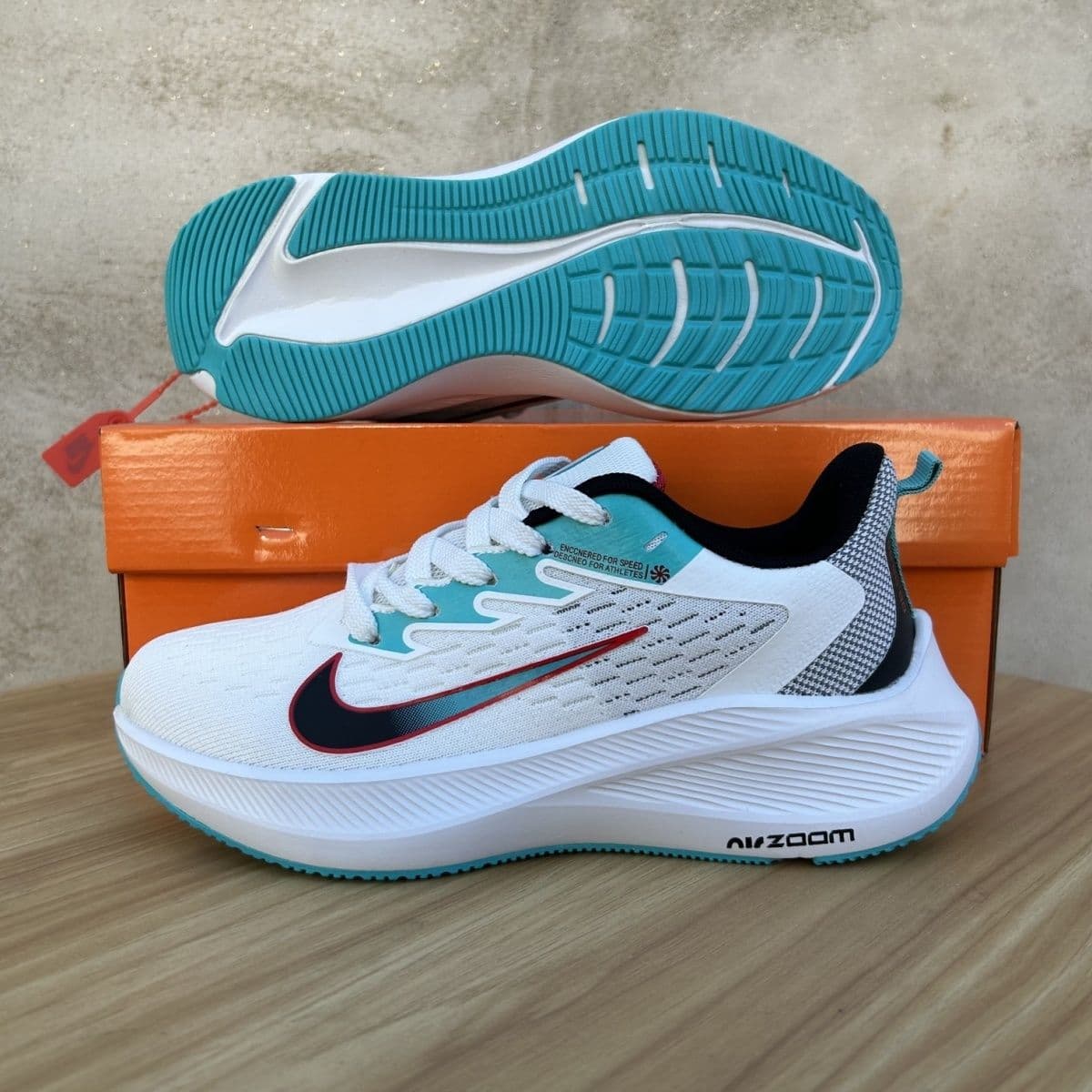 Chaussures de sport légères Lunar New W7 Pegasus, ultra légères et respirantes, pour homme et femme