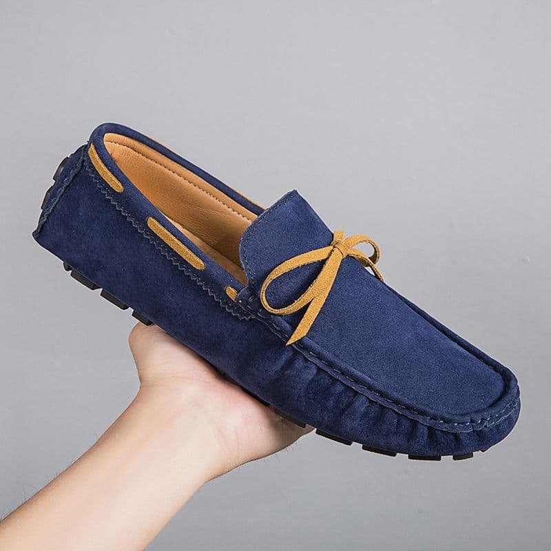 Men Loafers Driving Doug Shoes Slip-on Fashion Casual PU Leather Business Office