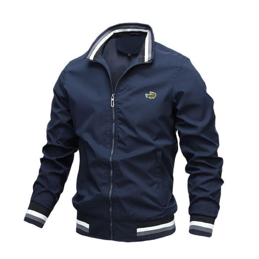 Veste cardigan de couleur unie pour homme, veste de pilote décontractée, uniforme de baseball