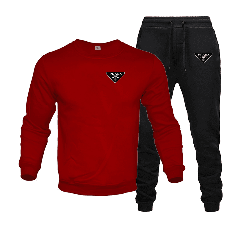Ensemble de sport unisexe : sweat-shirt à capuche en laine + pantalon long, survêtement à capuche