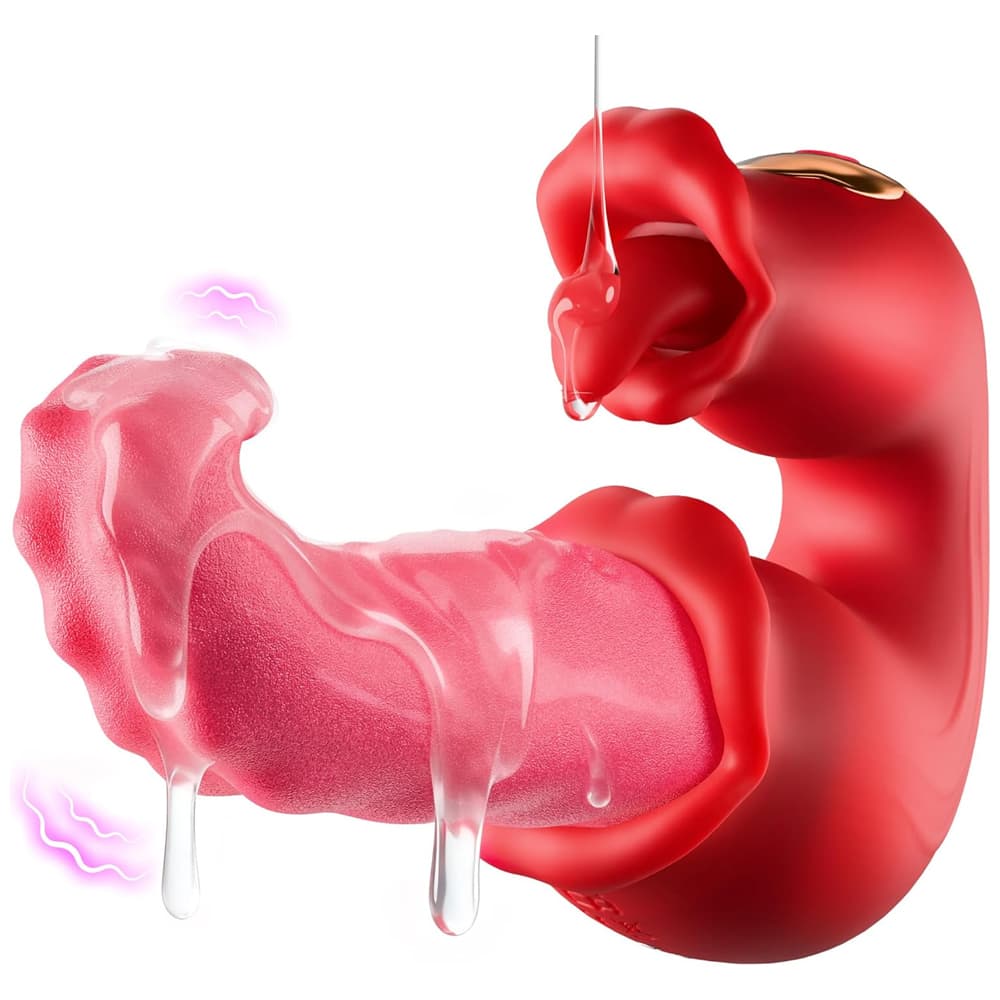 Tongue Vibrator G Spot Clitoris Stimulator Licking Swing Vagin Massager Powerful Dildo Masturbator Adult Sex Toys For Women 18+
