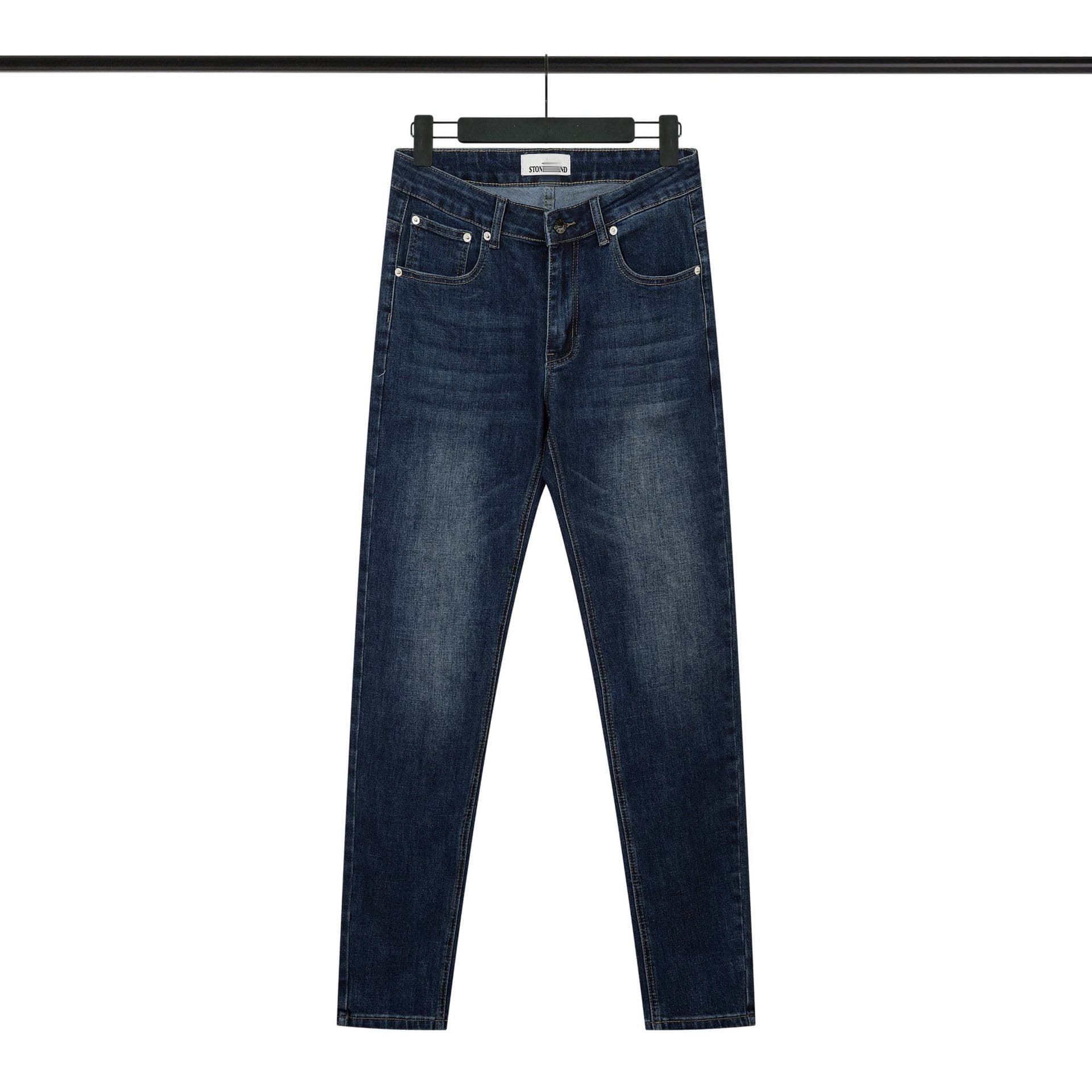 Jean de travail Stone New noir Men's Island