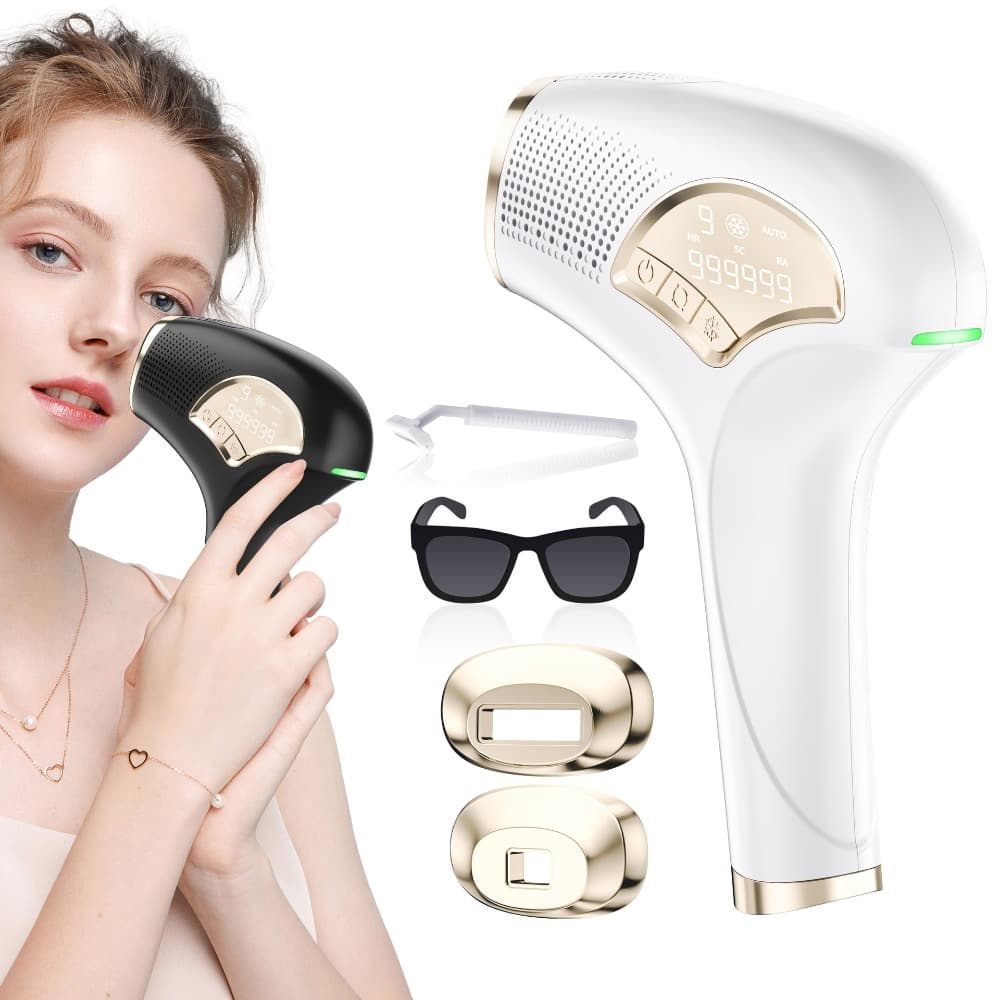 1SET New Convenient Home Shaver Multi functional Pain free Acne Removal and Rejuvenation Device Laser IPL Freezing Point Hair Removal Device