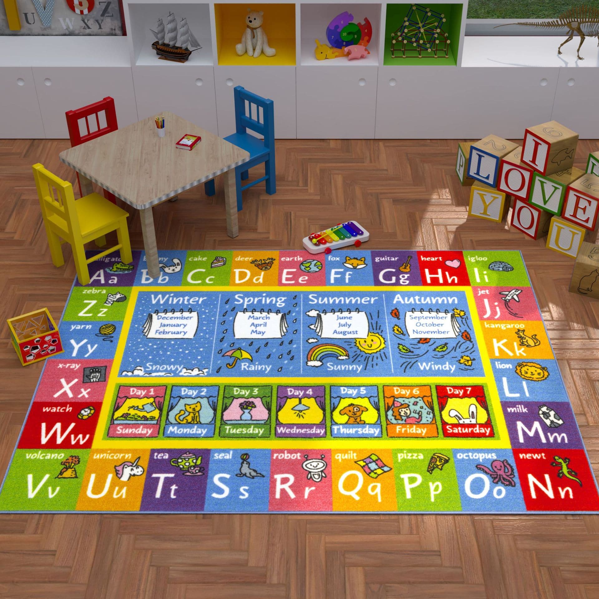 hot selling cute baby room full carpet living room alphanumeric learning carpet in stock wholesale
