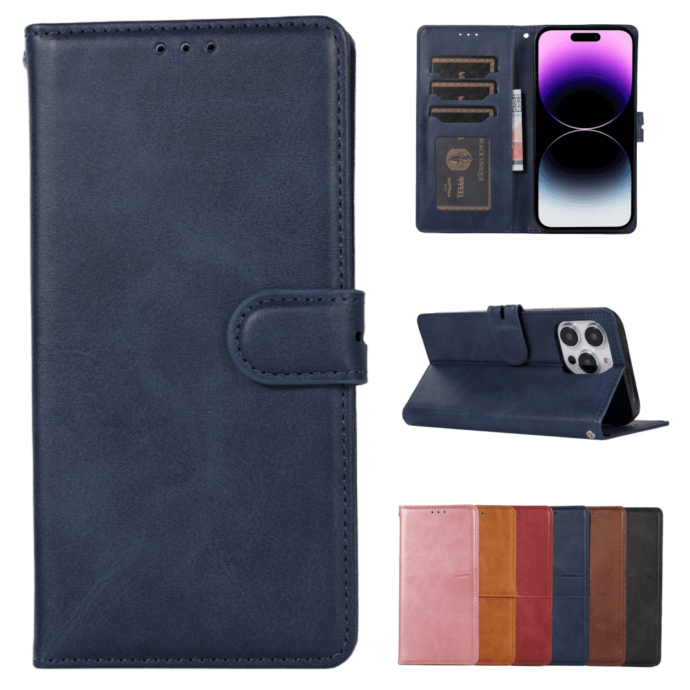 Suitable for Aple 15 phone case 14pro leather case iphone13 wallet protective case 11/12 card holder