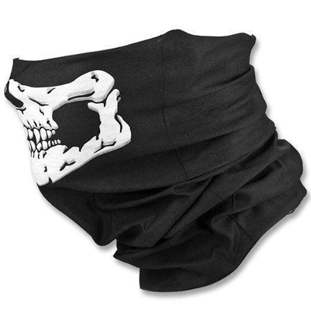 Kaou Cool Multi-Use Skull Bike Motorcycle Cycling Neck Warmer Ski Outdoor Face Mask