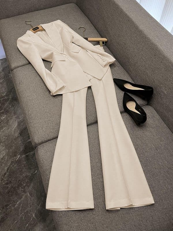 Women's Clothing Suit Fashion Temperament Stylish High End Leisure Professional Work Clothes High Grade Suit