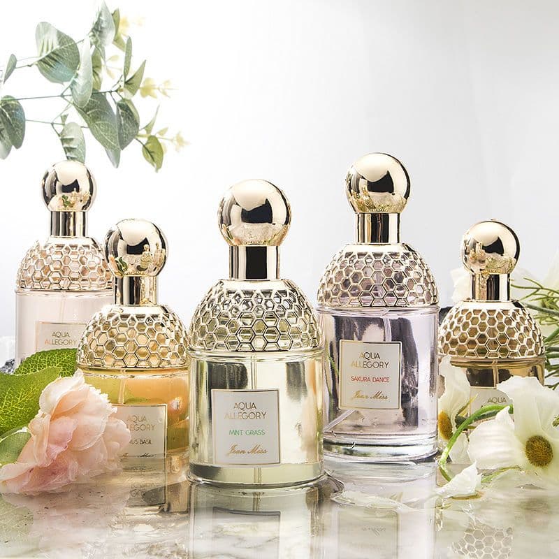 Perfume of flowers, plants, water language, citrus, basil, cherry, dancing roses, 100ML, fresh, natural and lasting