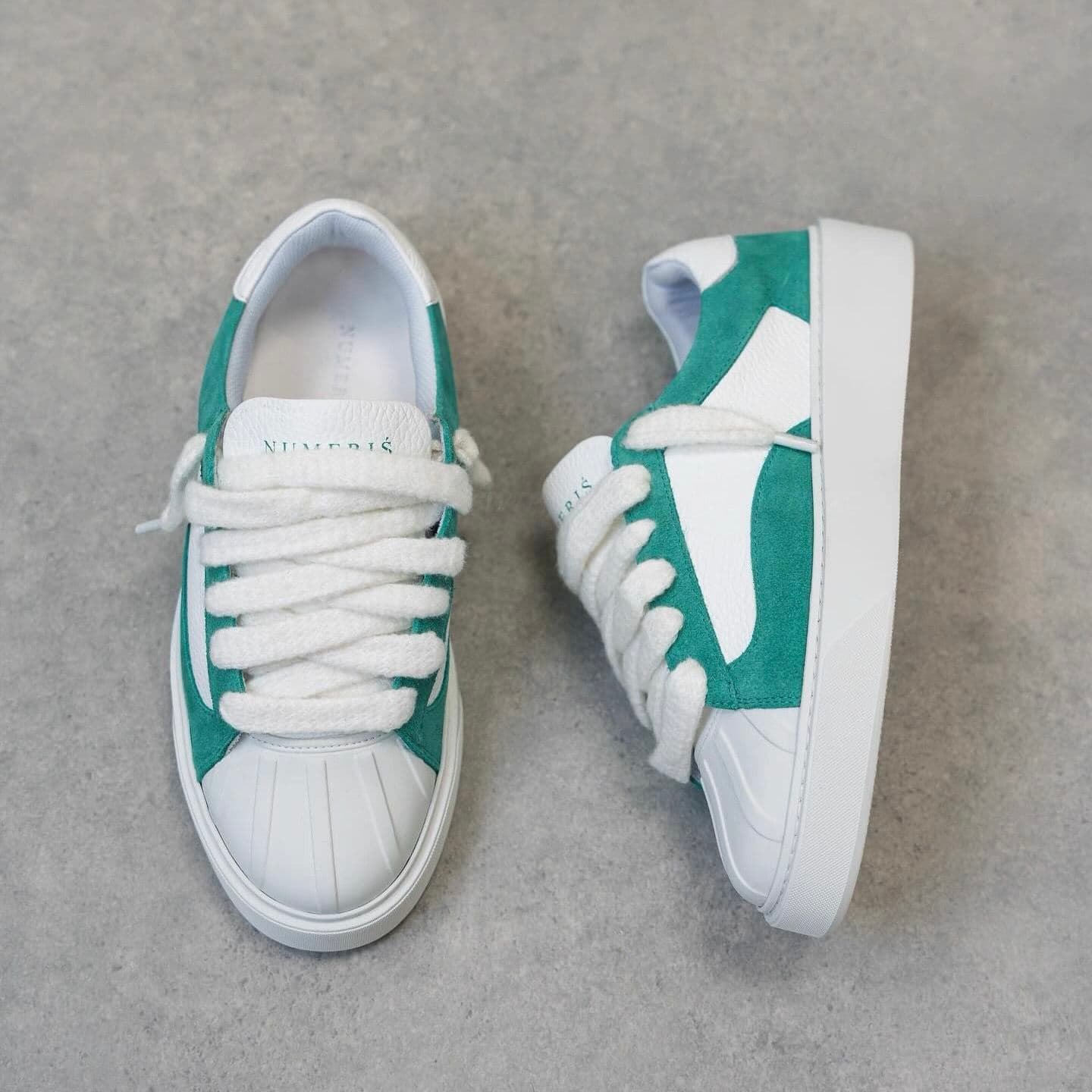 New European Model French NUMERIS Foreign Trade Shell Toe Sneakers, Top-quality Version From Guangzhou, Casual And