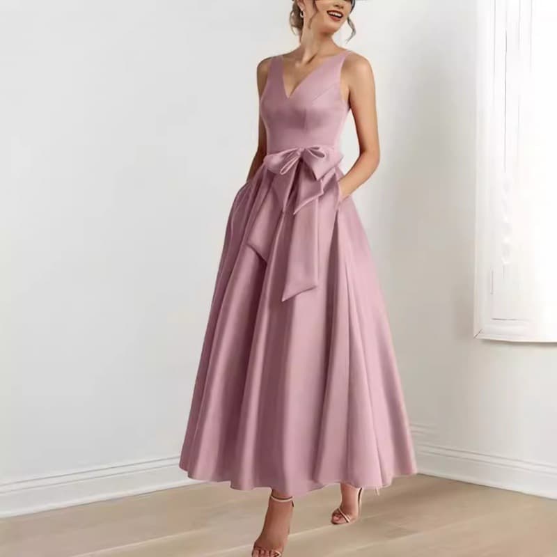 Women's Clothing Evening Dress For Women Birthday Host Neck Celebrity Daily Wear Slim Dress