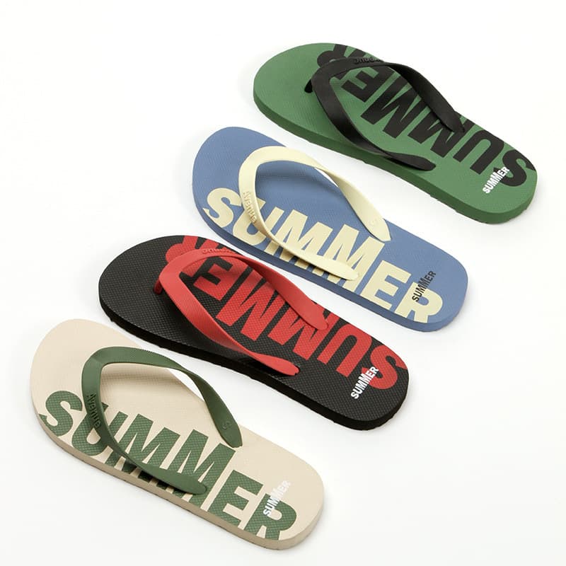 New Supermarket Style Men's Cross Legged Trawl Red Versatile Casual Thick Bottomed Beach Sandals For Outdoor Wear