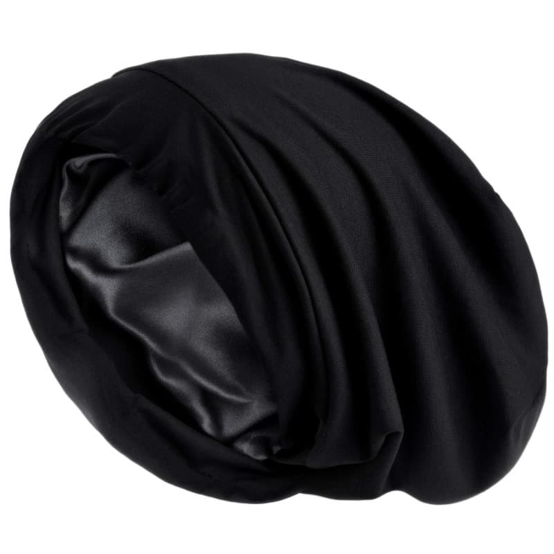 Pullover Hat Women Bonnet Satin Nightcap Adjustable Silk Lined Lazy Beanie Chemotherapy Baotou Hat Men