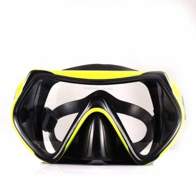 Free diving goggles Diving goggles Scuba diving goggles Large field of vision low volume big God mask set