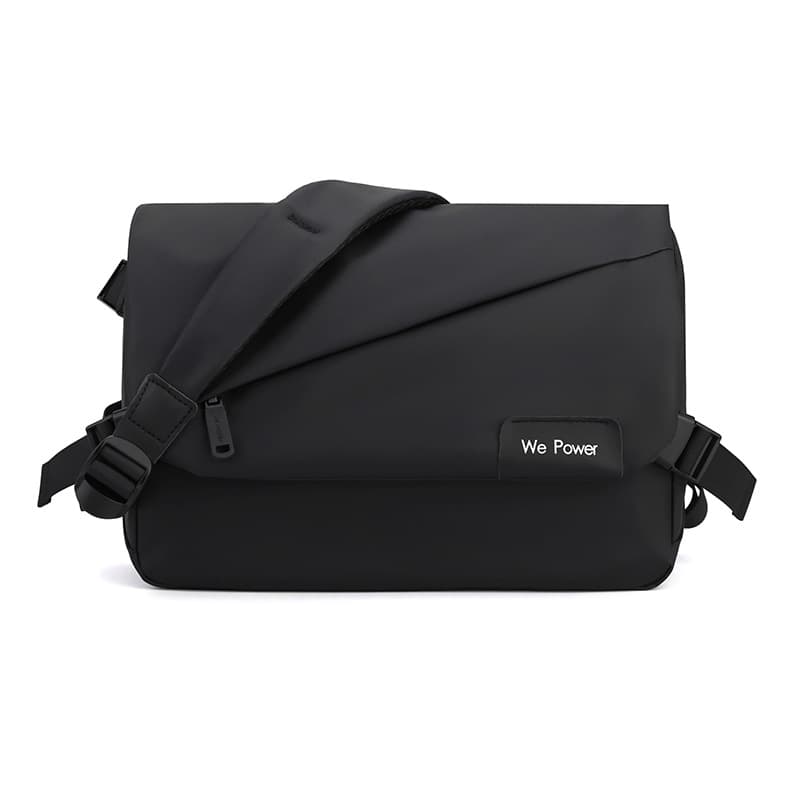 New men's simple crossbody bag, fashionable shoulder men's bag, large capacity water repellent messenger bag, business briefcase