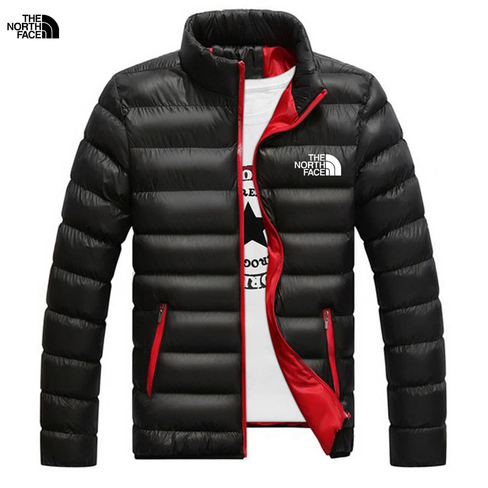 Col montant pour hommes coton J, coton chaud épaissi d'hiver J, duvet J, Cardigan décontracté d'extérieur, coton