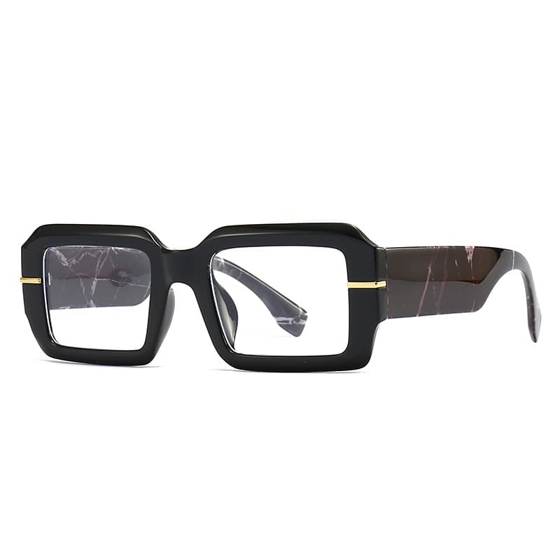 2023 New Modern Box Anti Blue Light Flat Mirror Street Photography Sunglasses 9994