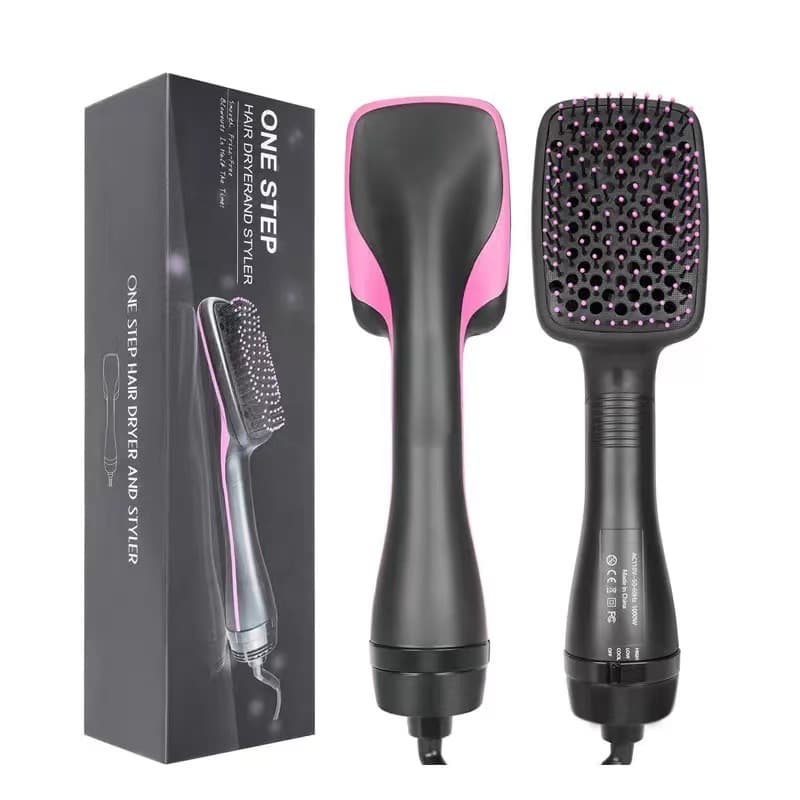 in one Two hot air comb, dry and wet straightener, curling rod, dual-purpose fully automatic curler curlg