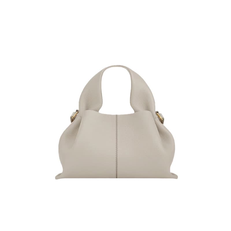 Sac Polène Cloud, un sac à main de niche en forme de ravioli, nouveau sac à main/bandoulière haut de gamme français pour femmes, collection 2025