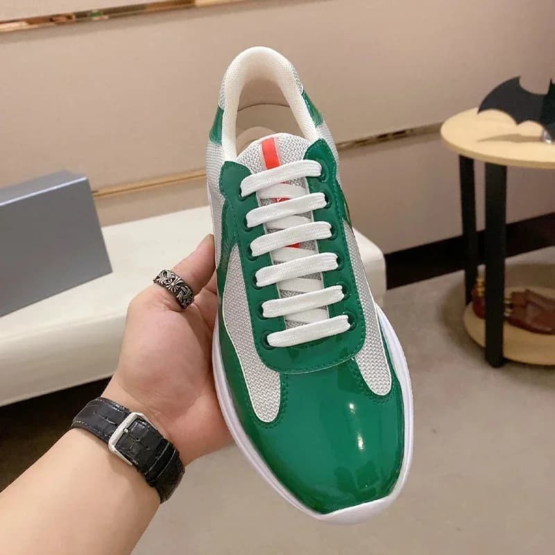 Nouvelles chaussures décontractées, haut de gamme et élégantes, cuir de vachette italien importé, chaussures de sport à la mode et belles dans